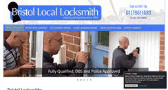 Desktop Screenshot of 247locksmithbristol.co.uk