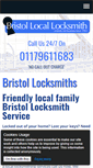 Mobile Screenshot of 247locksmithbristol.co.uk